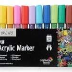 Brustro DIY Acrylic Marker 2mm Tip Set