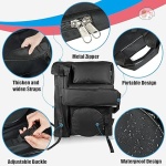 Art Canvas Bag, Large Art Portfolio Case with Zipper Design Shoulder Strap & Tote, Artist Backpack for Storage Artwork Sketch, Drawing, Canvas, Photography, Poster, Art Bag for Kid Student Teacher - Image 7