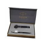 PARKER INSIGNIA LAQUE BLACK CHROME TRIM BALL PEN SLIM WITH KEYCHAIN (FREE) - Image 5