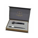 PARKER INSIGNIA MATTE BLACK WITH BLACK METAL TRIM SLIM BALL PEN WITH KEYCHAIN (FREE) - Image 5
