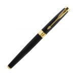 PARKER ASTER MATTE BLACK GOLD TRIM ROLLER PEN - Image 4