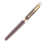 PARKER ASTER MATTE BROWN GOLD TRIM ROLLER PEN - Image 6