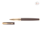 PARKER ASTER MATTE BROWN GOLD TRIM ROLLER PEN - Image 2