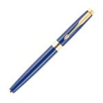PARKER ASTER MATTE BLUE GOLD TRIM ROLLER PEN - Image 6