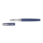 PARKER ASTER MATTE BLUE  CHROME TRIM ROLLER PEN - Image 4