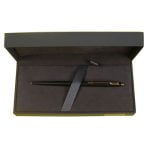 PARKER INSIGNIA BLACK GOLD TRIM BALLPEN SLIM