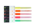 Brustro Acrylic (DIY) Marker Set of 5 NEON (Fluorescent Shades) for Craftworks, School Projects, and Other Presentations - Image 4