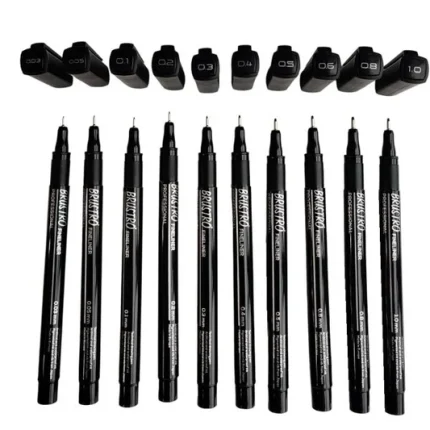 Brustro Professional Pigment Based Fineliner LOOSE