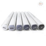 BRUSTRO Twin Tip Alcohol Based Marker Sets (CG A (6)) in Crossline PP See Through Box - Image 4