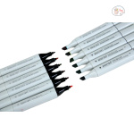 BRUSTRO Twin Tip Alcohol Based Marker Set Of 12 - Basic C in Crossline PP See Through Box - Image 4