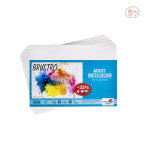 Brustro Artists Watercolour Paper, 300 GSM, A4-25% Cotton, Cold Pressed, 9 + 3 Sheets Free