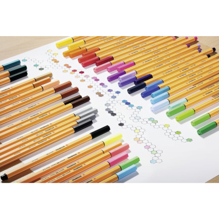 Stabilo Point 88 Fineliners 0.4MM (Loose)