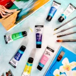 MONT MARTE Acrylic Colour Paint Signature 75ml (2.5 US fl.oz) Tube - Purple SKU: MSCH7516 - Image 6