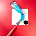 MONT MARTE Acrylic Colour Paint Signature 75ml (2.5 US fl.oz) Tube - Cerulean Blue SKU: MSCH7517 - Image 4