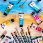 MONT MARTE Acrylic Colour Paint Signature 75ml (2.5 US fl.oz) Tube - Cerulean Blue SKU: MSCH7517 - Image 6