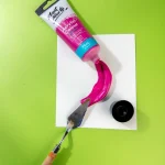 MONT MARTE Acrylic Colour Paint Signature 75ml (2.5 US fl.oz) Tube - Cerise SKU: MSCH7536 - Image 4