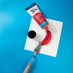 MONT MARTE Acrylic Colour Paint Signature 75ml (2.5 US fl.oz) Tube - Brilliant Red SKU: MSCH7510 - Image 4