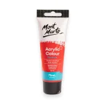MONT MARTE Acrylic Colour Paint Signature 75ml (2.5 US fl.oz) Tube - Brilliant Red SKU: MSCH7510