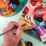 MONT MARTE Acrylic Colour Paint Signature 75ml (2.5 US fl.oz) Tube - Burnt Sienna SKU: MSCH7514 - Image 5