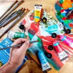 MONT MARTE Acrylic Colour Paint Signature 75ml (2.5 US fl.oz) Tube - Crimson SKU: MSCH7511 - Image 5