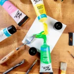 MONT MARTE Acrylic Colour Paint Signature 75ml (2.5 US fl.oz) Tube - Lemon Yellow - Image 8