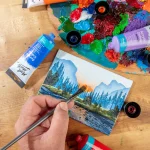 MONT MARTE Acrylic Colour Paint Signature 75ml (2.5 US fl.oz) Tube - Light Purple SKU: MSCH7515 - Image 6