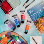 MONT MARTE Acrylic Colour Paint Signature 75ml (2.5 US fl.oz) Tube - Light Purple SKU: MSCH7515 - Image 7