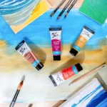 Acrylic Colour Paint Signature 75ml (2.5 US fl.oz) Tube - Magenta SKU: MSCH7513 - Image 6