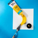 MONT MARTE Acrylic Colour Paint Signature 75ml (2.5 US fl.oz) Tube - Medium Yellow - Image 4