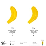 MONT MARTE Acrylic Colour Paint Signature 75ml (2.5 US fl.oz) Tube - Medium Yellow - Image 6