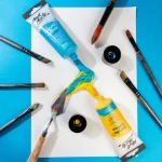 MONT MARTE Acrylic Colour Paint Signature 75ml (2.5 US fl.oz) Tube - Medium Yellow - Image 7