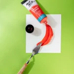 MONT MARTE Acrylic Colour Paint Signature 75ml (2.5 US fl.oz) Tube - Vermilion SKU: MSCH7509 - Image 4