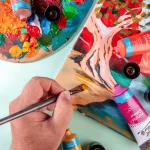 MONT MARTE Acrylic Colour Paint Signature 75ml (2.5 US fl.oz) Tube - Vermilion SKU: MSCH7509 - Image 5