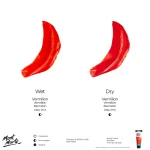 MONT MARTE Acrylic Colour Paint Signature 75ml (2.5 US fl.oz) Tube - Vermilion SKU: MSCH7509 - Image 8