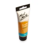 MONT MARTE Acrylic Colour Paint Signature 75ml (2.5 US fl.oz) Tube - Yellow Ochre SKU: MSCH7505 - Image 2