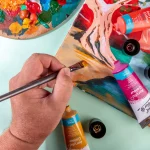 MONT MARTE Acrylic Colour Paint Signature 75ml (2.5 US fl.oz) Tube - Yellow Ochre SKU: MSCH7505 - Image 5