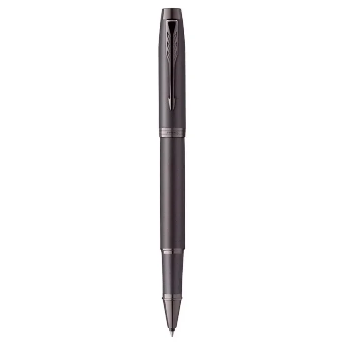 PARKER IM monochrome TITANIUM trim ROLLERPEN - Image 2