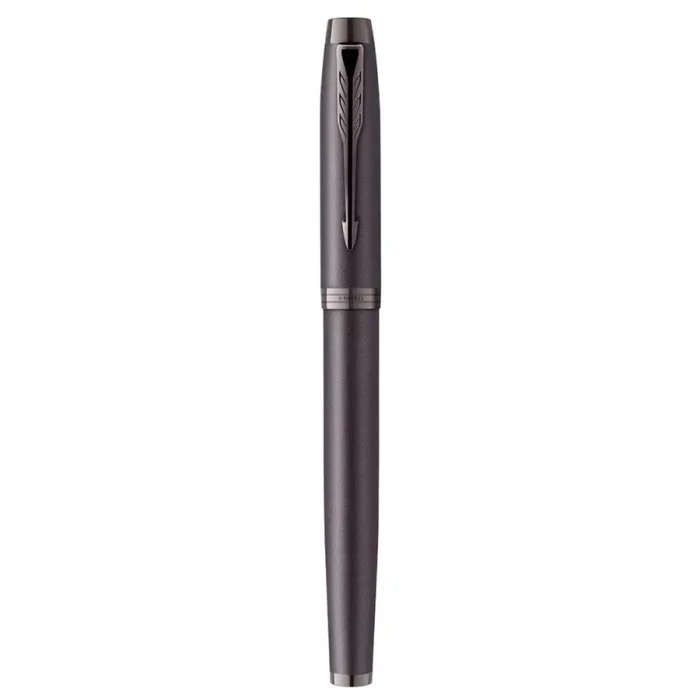 PARKER IM monochrome TITANIUM trim ROLLERPEN - Image 3