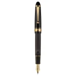 Pilot Custom 823 Fountain Pen - Smoke Black GT FREE INK BOTTLE - Image 9