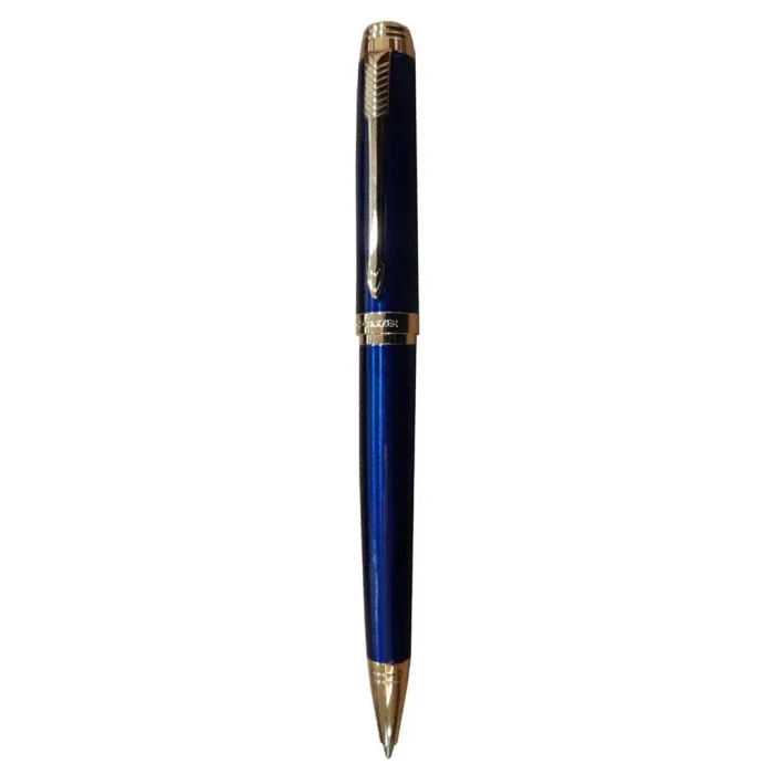 Parker Ambient Blue GOLD TRIM Ballpoint Pen - Image 4