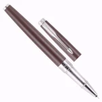 PARKER ASTER MATTE BROWN CHROME TRIM ROLLER PEN - Image 2