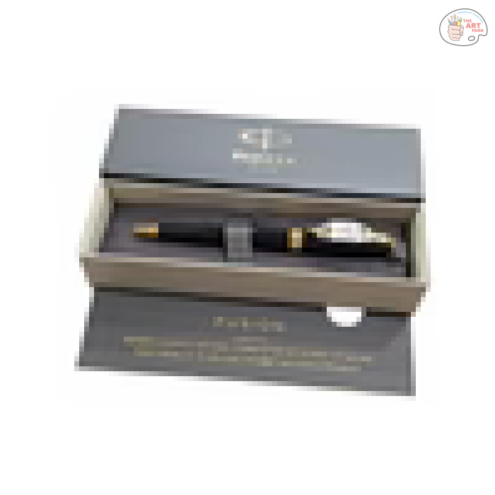 Parker Fusion Matte Black Gold Trim Ball Pen - Image 2