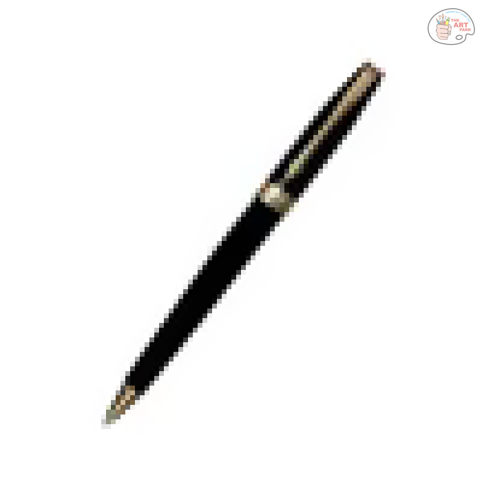 Parker Fusion Matte Black Gold Trim Ball Pen - Image 3