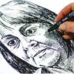 PENTEL PIGMENT LINER Pentel S20P Pointliner Pigment Liner Tecnical Drawing Fineliner Pen-Black, Sepia, Sanguine & Grey Ink - Pack of 14 - Image 9