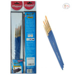 Maped Colour Peps Synthetic Round Brush Set of 4 - Blue - Image 5