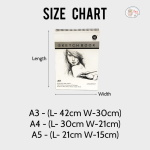 GOD'S GRACE A3 PAGE SKETCH BOOK WHITE TITLE 50(25 SHEET) 100GSM - Image 3