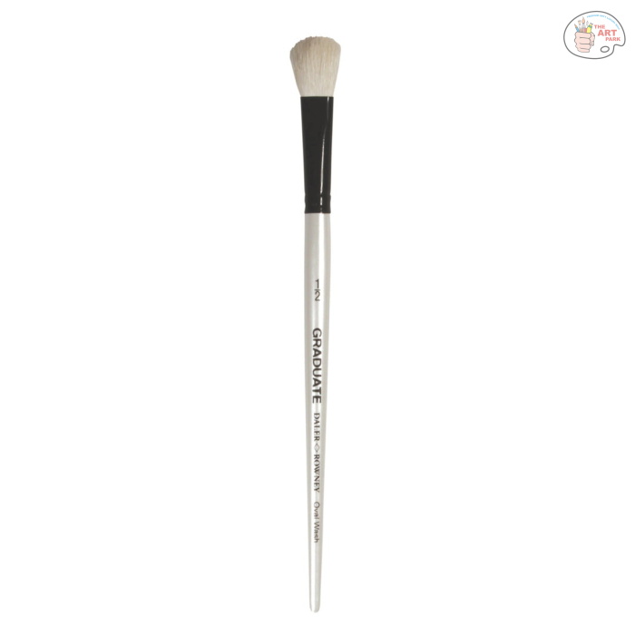 DALER ROWNEY GRADUATE LONG HANDLE BRUSH ZIP CASE SET OF 10 - Image 2