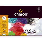 Canson tear off palette for oil & acrylics - smooth 95 gsm - A3 29.7 x 42 cm - pad of 40 sheets
