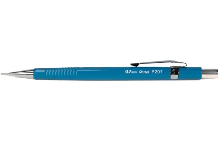 pentelp207vintageblue-1_720x PENTEL P200 SHARP AUTOMATIC MECHANICAL PENCIL P207-C 0.7MM -BLUE BODY (1PC BOX) - Image 1