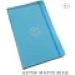 parker aster Matte black gold trim roller ball pen with free SKY BLUE LARGE notebook - Image 2